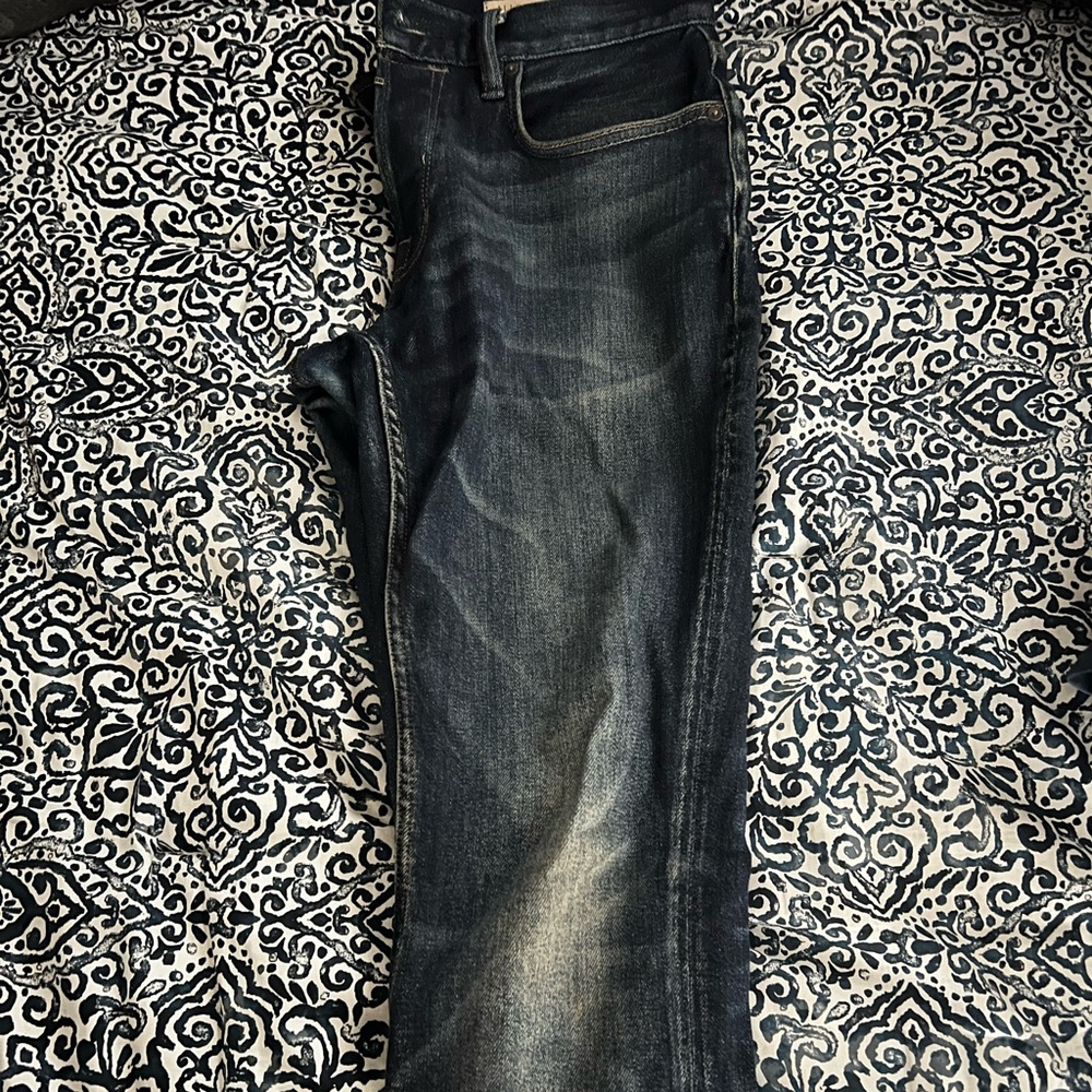 All Saints Dark Blue Slim Men Jeans